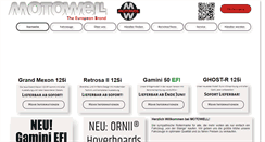 Desktop Screenshot of motowell.de
