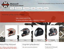 Tablet Screenshot of motowell.cz